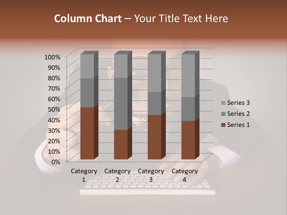 Communication Man Review PowerPoint Template