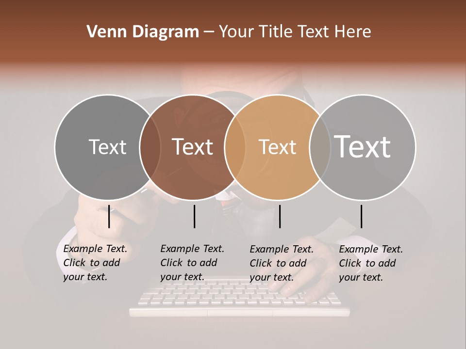 Communication Man Review PowerPoint Template