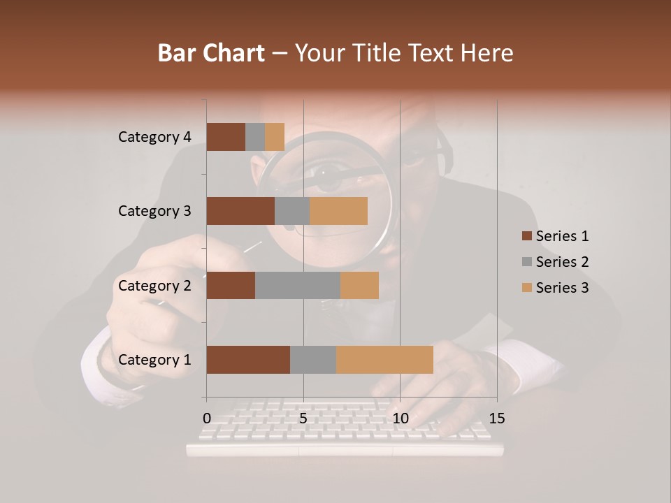 Communication Man Review PowerPoint Template