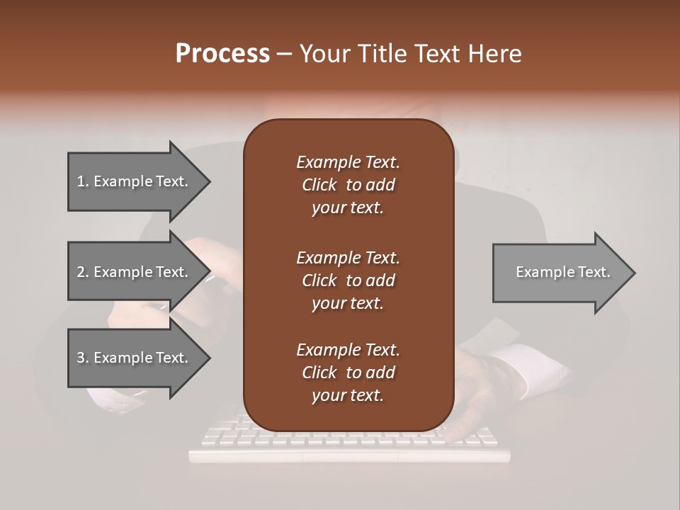 Communication Man Review PowerPoint Template