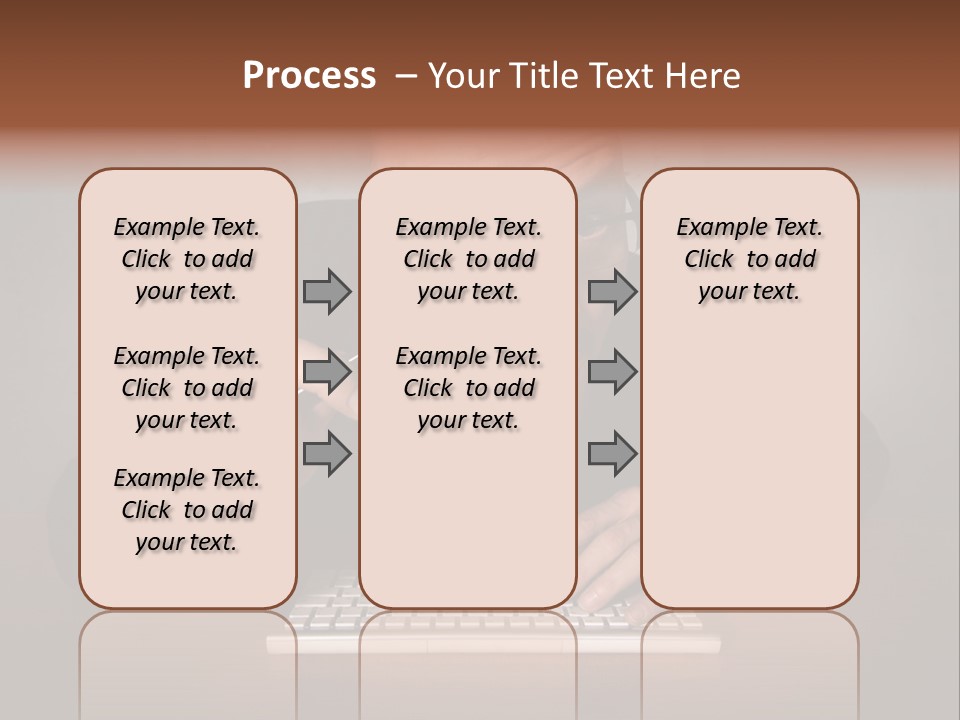 Communication Man Review PowerPoint Template