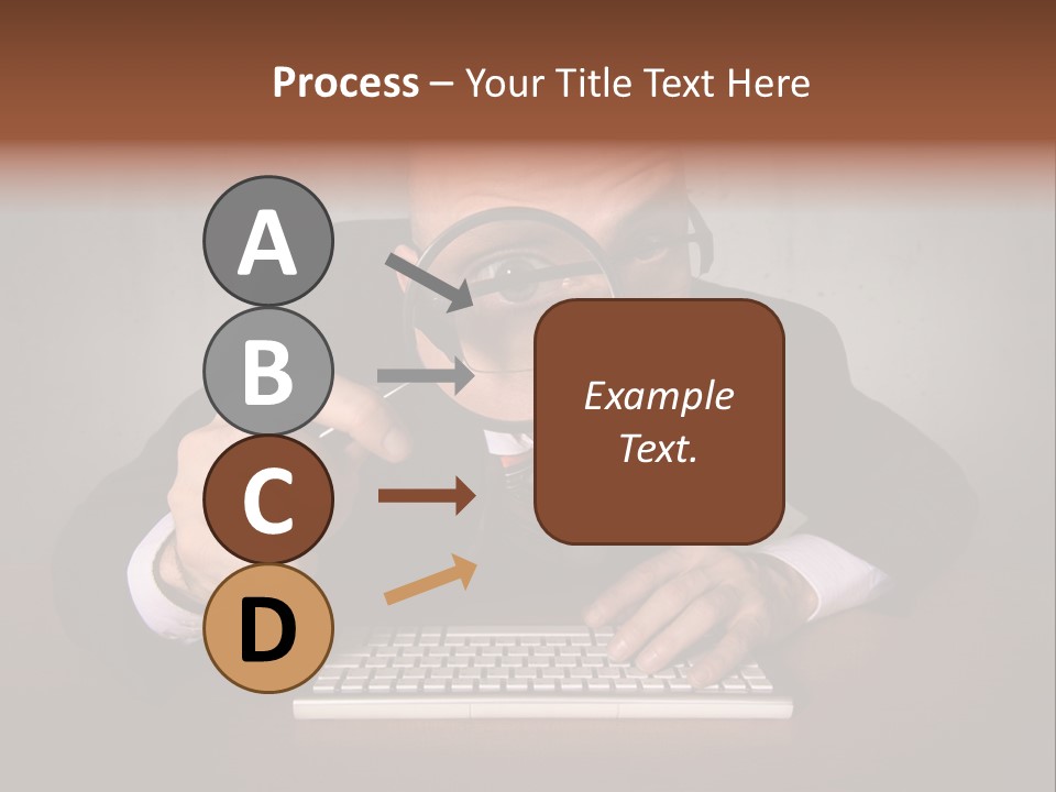 Communication Man Review PowerPoint Template