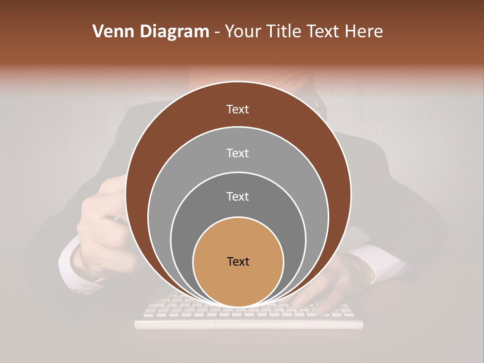Communication Man Review PowerPoint Template