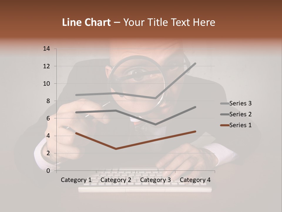 Communication Man Review PowerPoint Template
