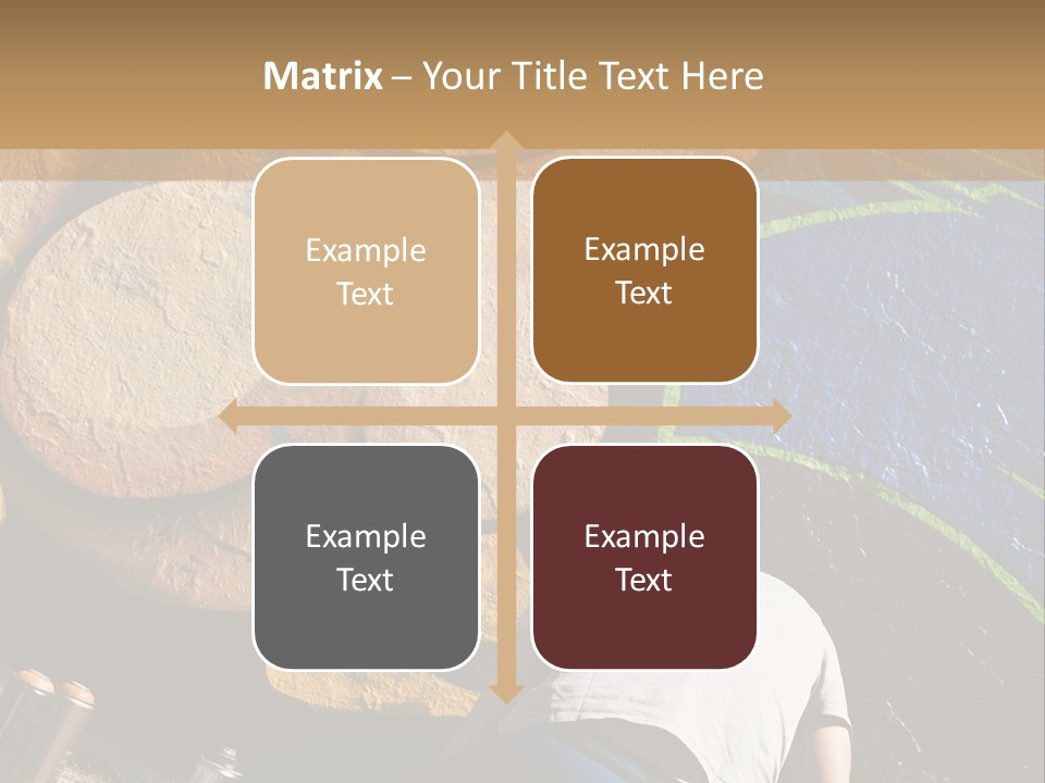 Colour Urban Art PowerPoint Template