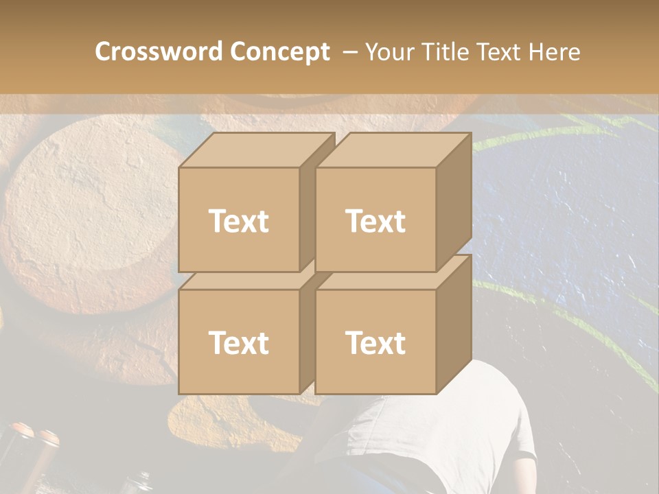 Colour Urban Art PowerPoint Template