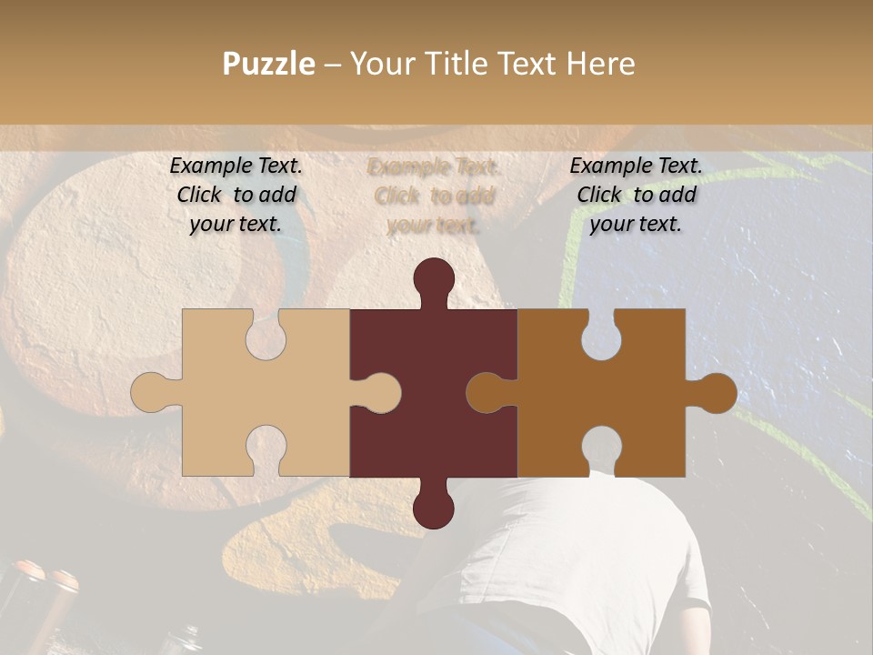 Colour Urban Art PowerPoint Template