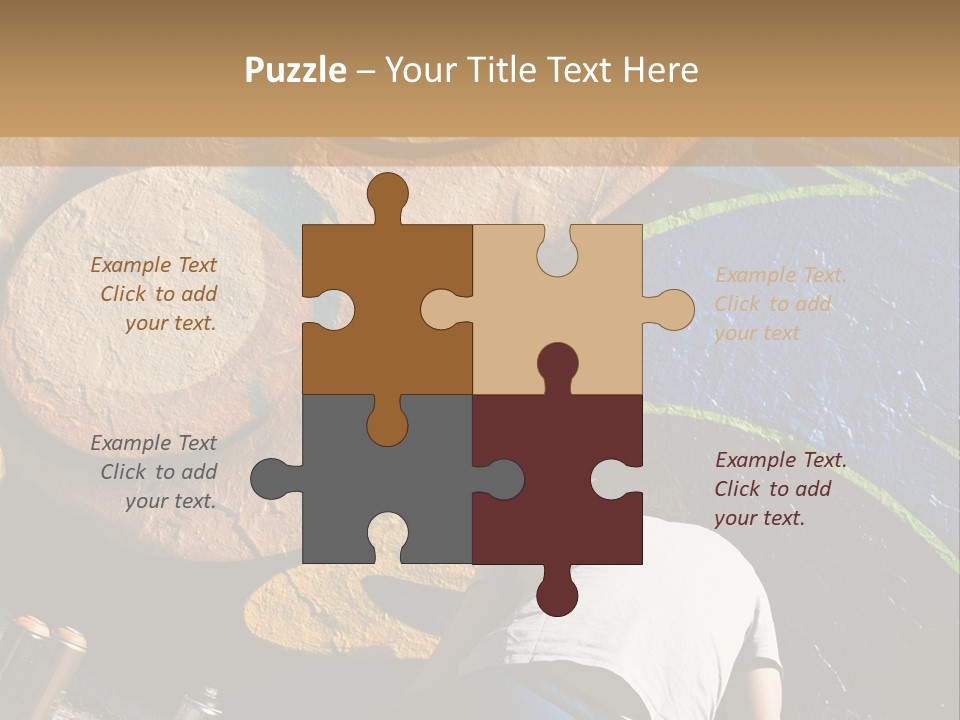 Colour Urban Art PowerPoint Template