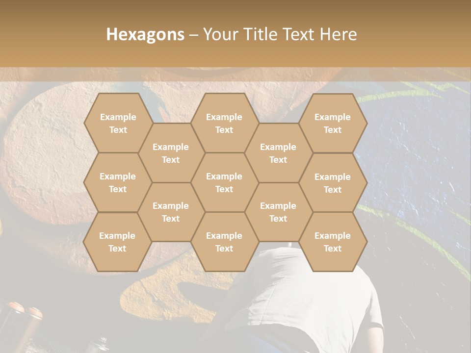 Colour Urban Art PowerPoint Template