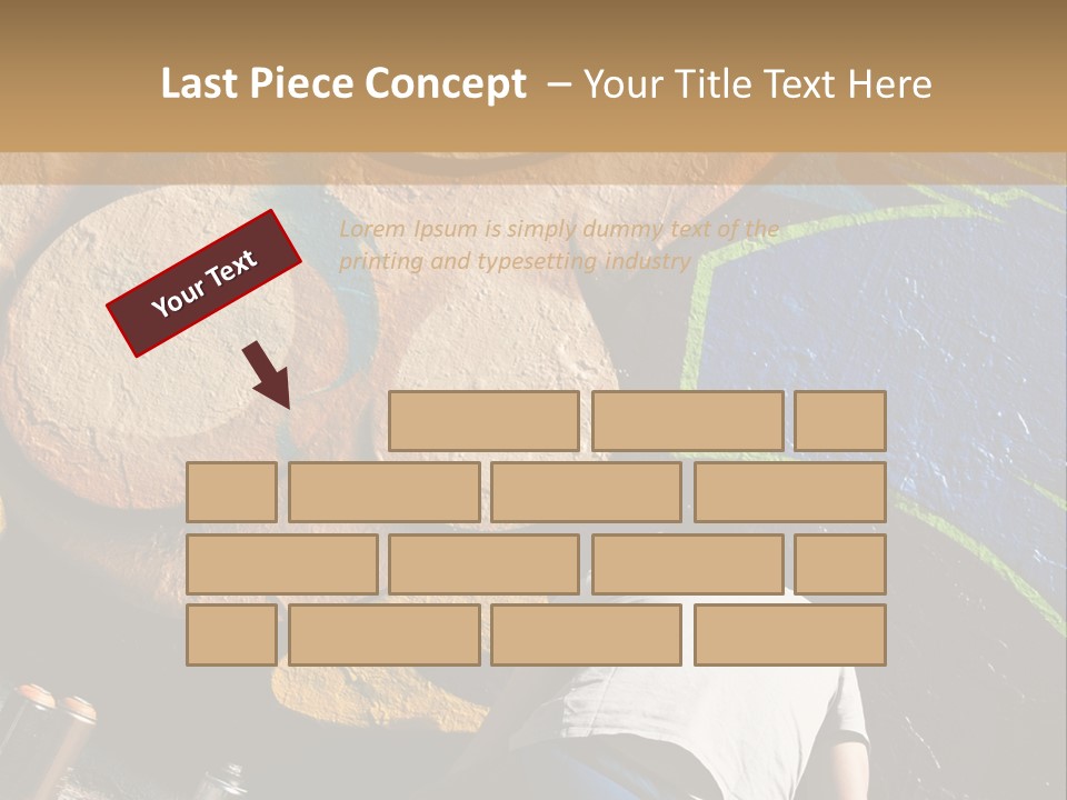 Colour Urban Art PowerPoint Template