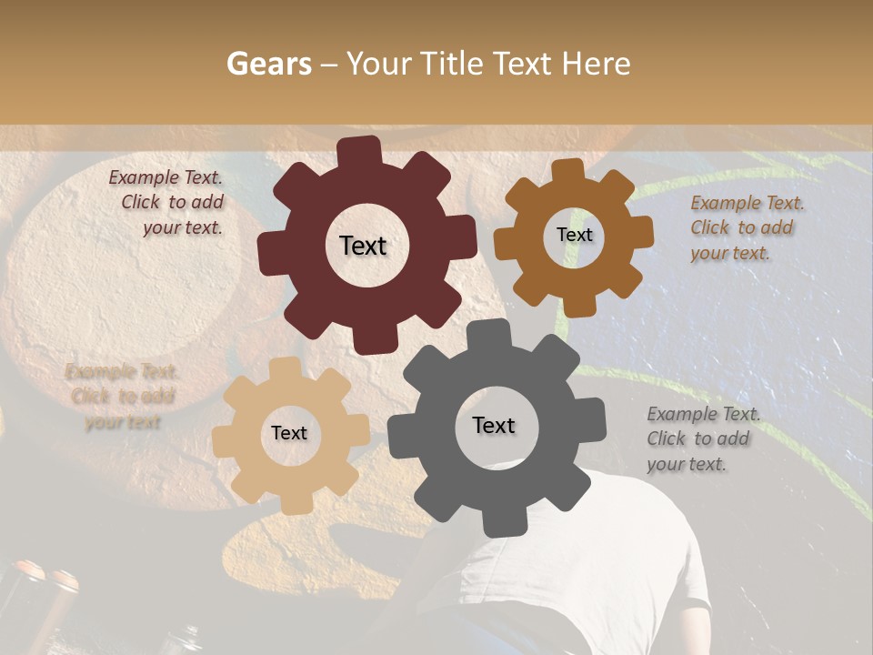 Colour Urban Art PowerPoint Template