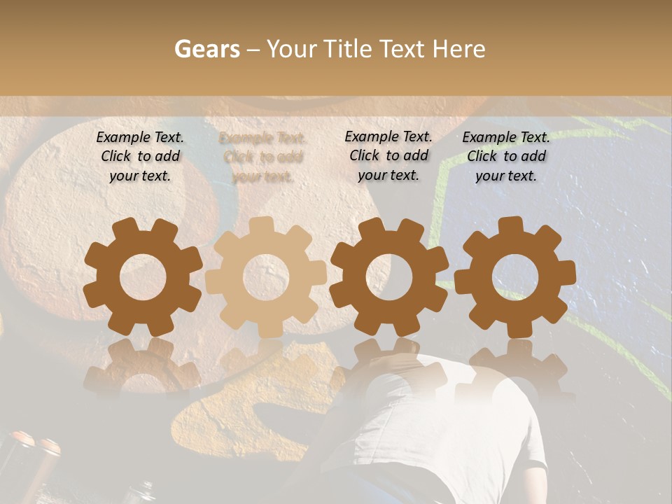 Colour Urban Art PowerPoint Template