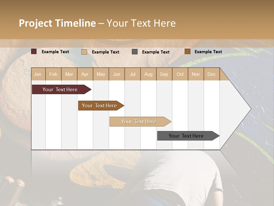 Colour Urban Art PowerPoint Template