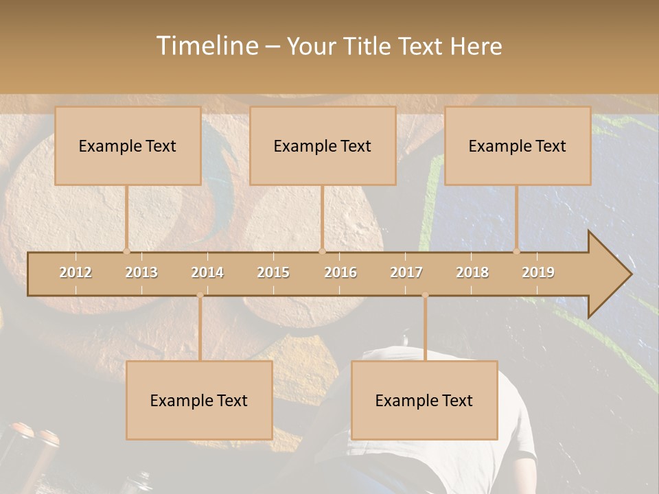 Colour Urban Art PowerPoint Template