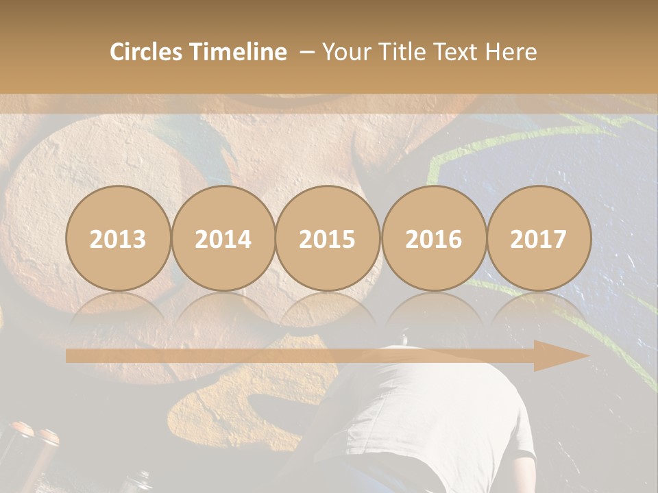 Colour Urban Art PowerPoint Template