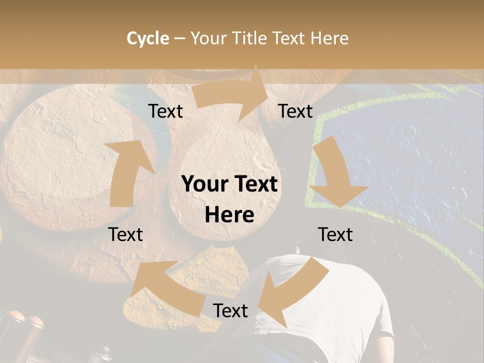 Colour Urban Art PowerPoint Template