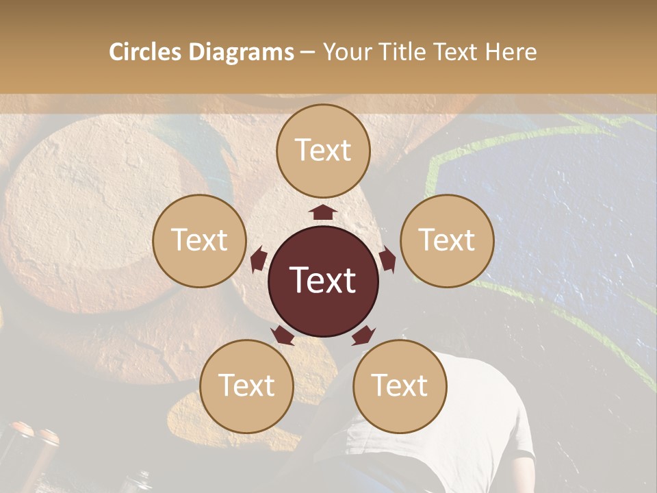 Colour Urban Art PowerPoint Template