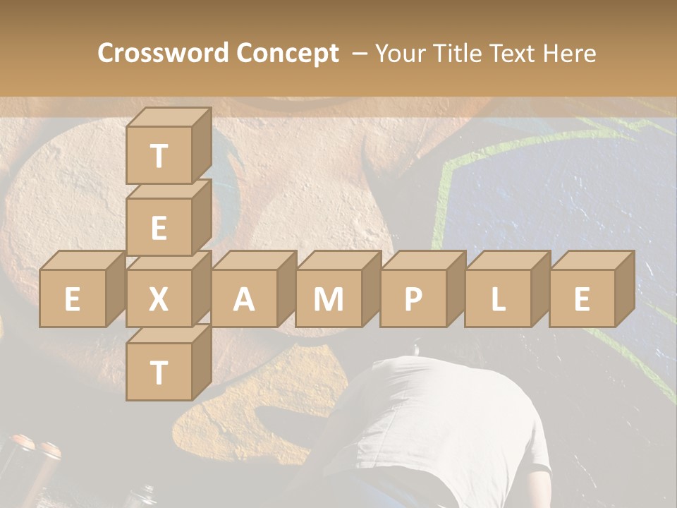 Colour Urban Art PowerPoint Template