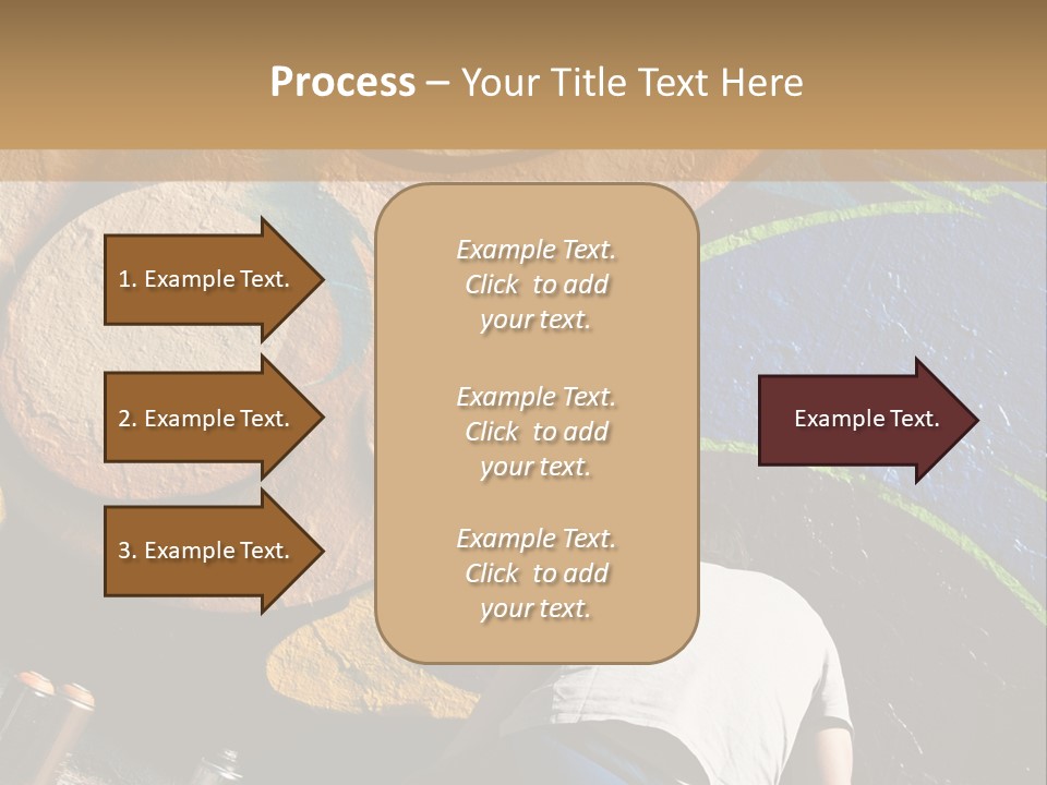 Colour Urban Art PowerPoint Template