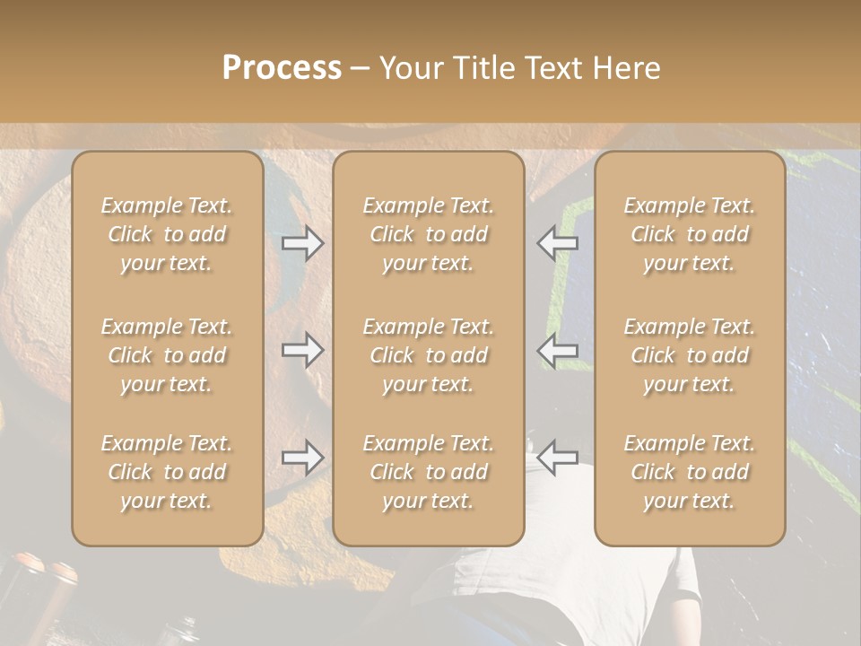 Colour Urban Art PowerPoint Template