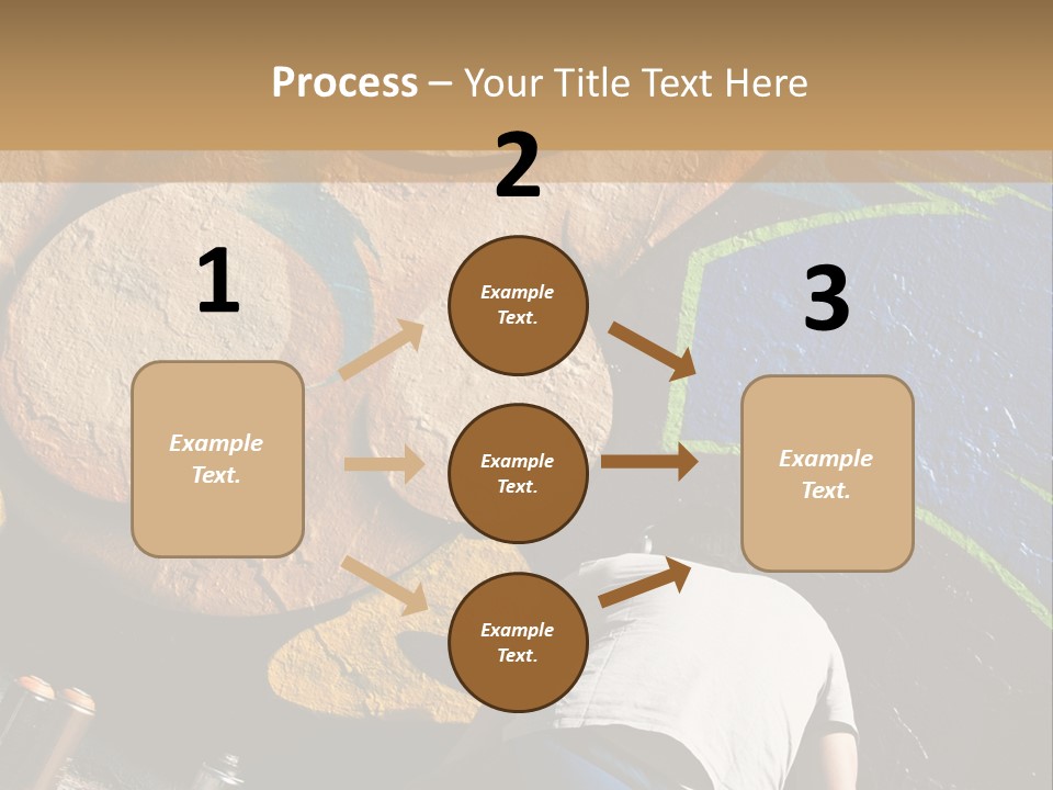 Colour Urban Art PowerPoint Template