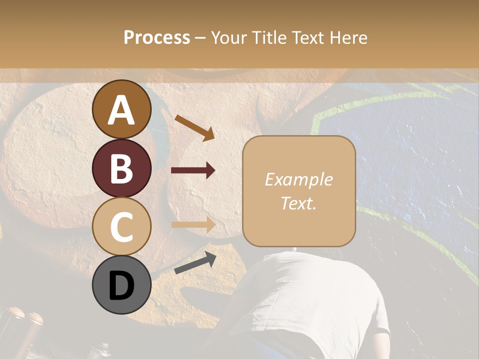 Colour Urban Art PowerPoint Template