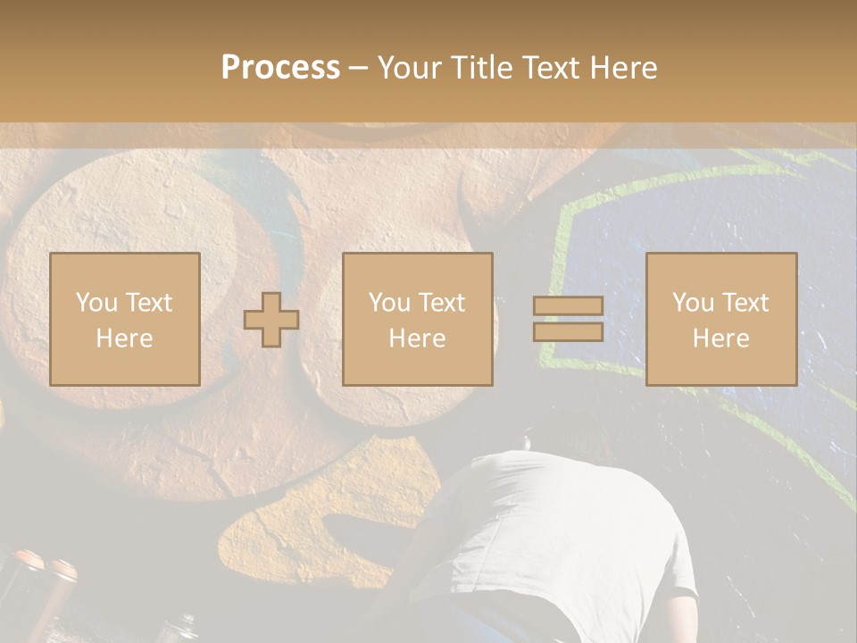 Colour Urban Art PowerPoint Template