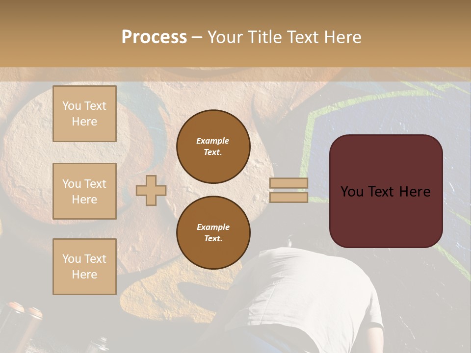 Colour Urban Art PowerPoint Template