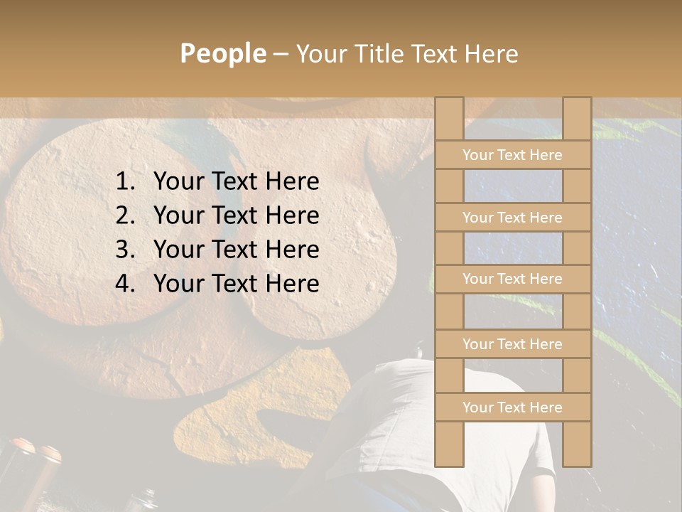 Colour Urban Art PowerPoint Template
