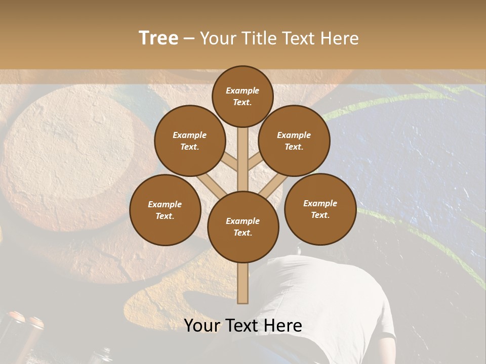 Colour Urban Art PowerPoint Template