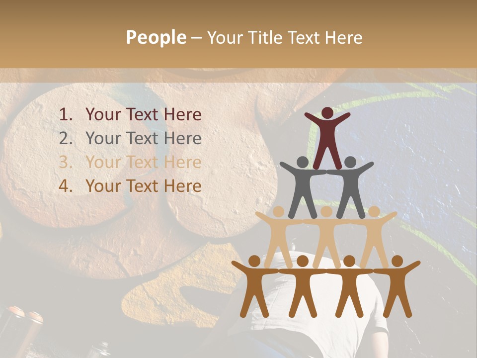 Colour Urban Art PowerPoint Template