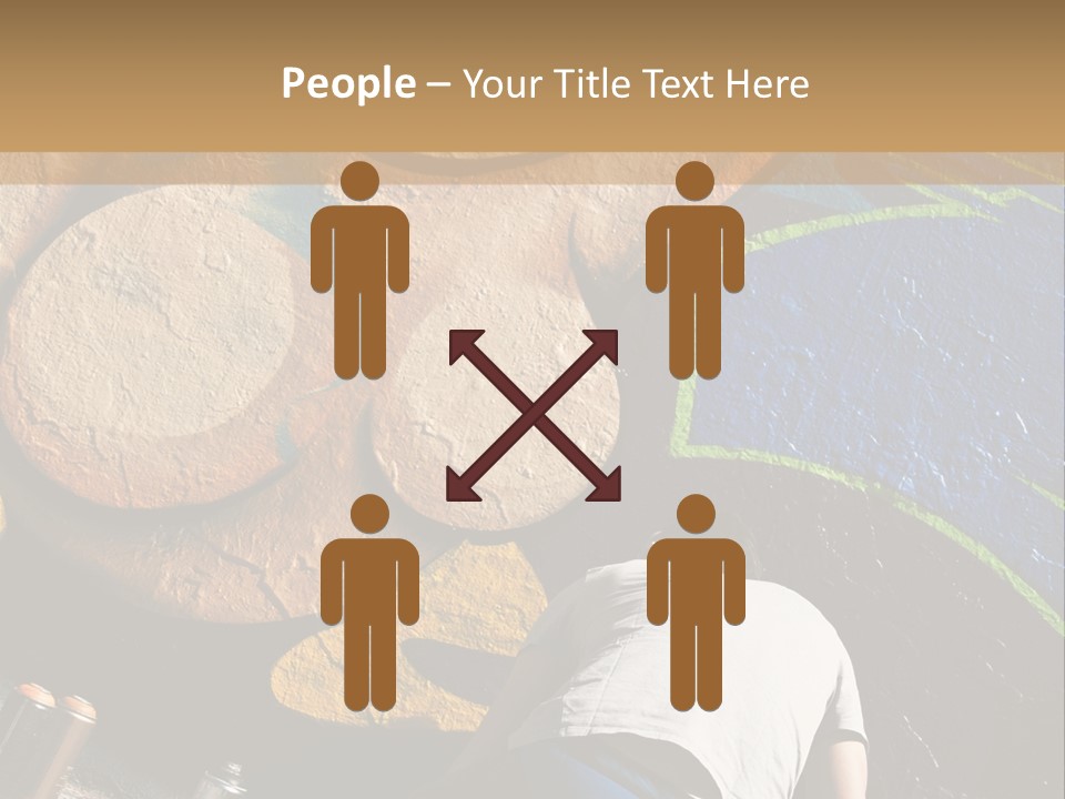 Colour Urban Art PowerPoint Template