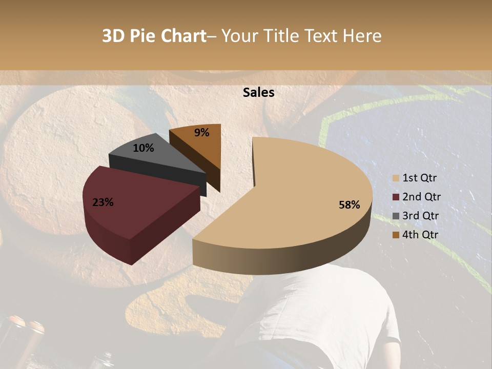 Colour Urban Art PowerPoint Template