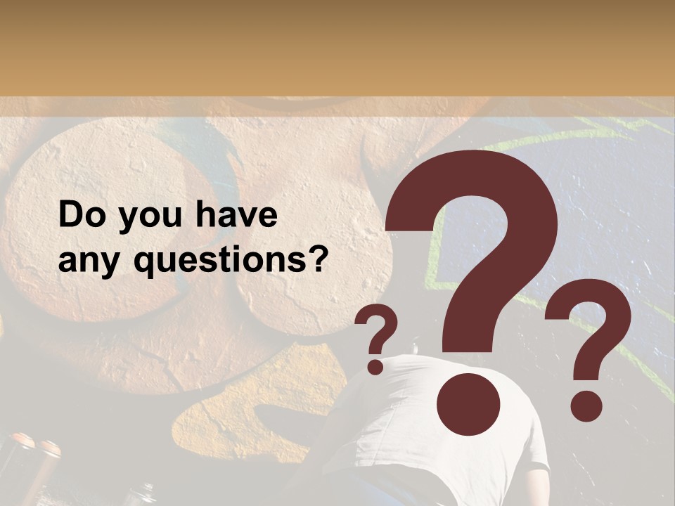 Colour Urban Art PowerPoint Template