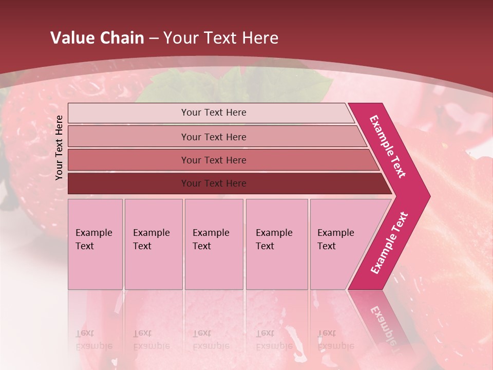 Food Isolated White PowerPoint Template