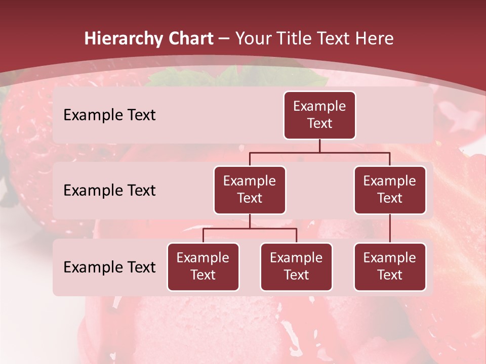 Food Isolated White PowerPoint Template