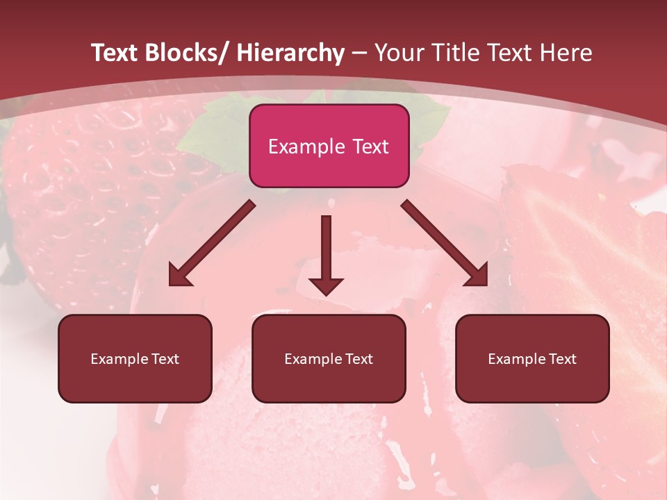 Food Isolated White PowerPoint Template