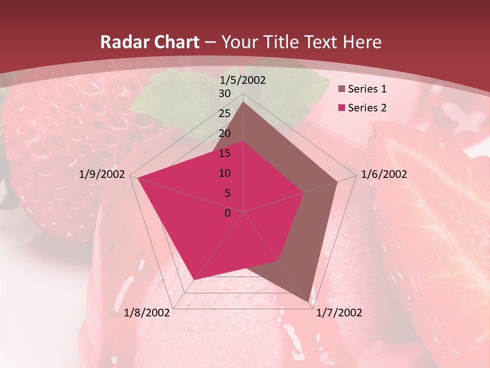 Food Isolated White PowerPoint Template