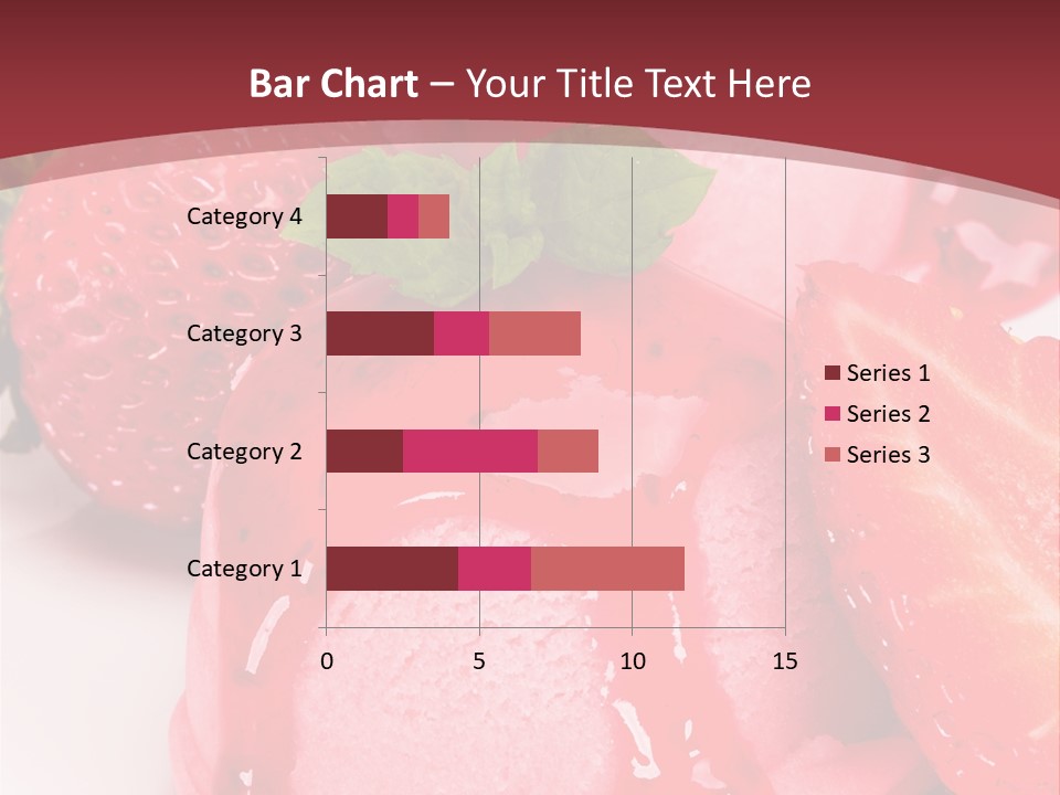 Food Isolated White PowerPoint Template