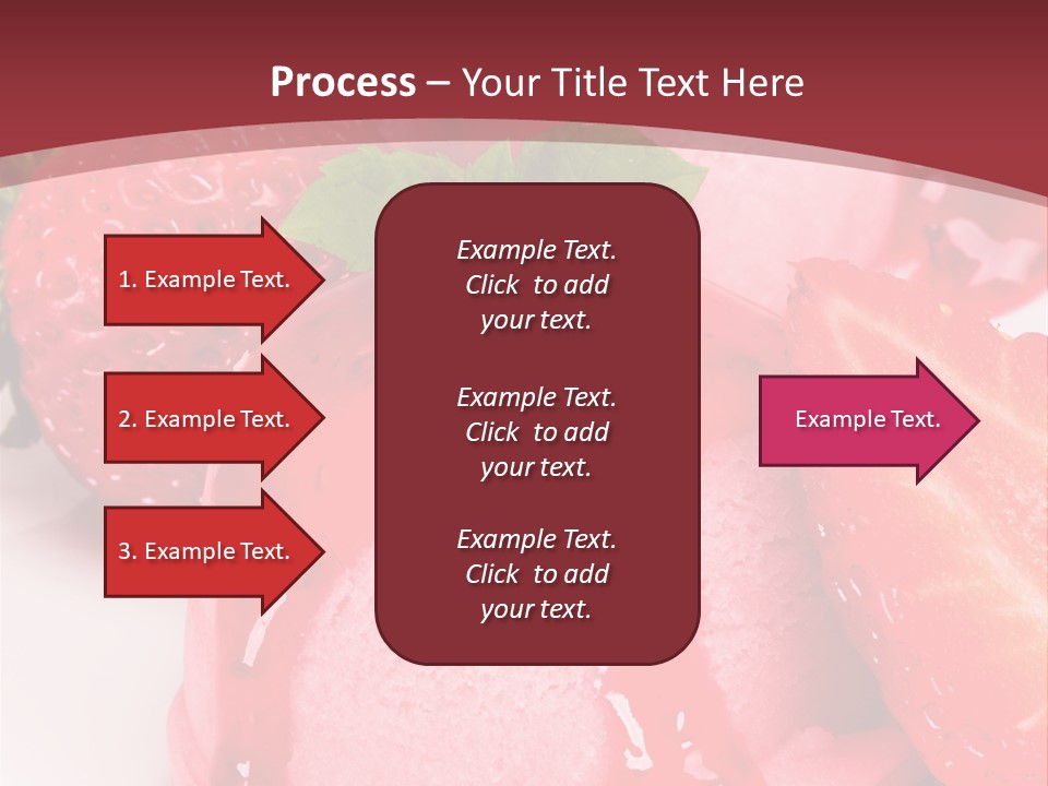 Food Isolated White PowerPoint Template