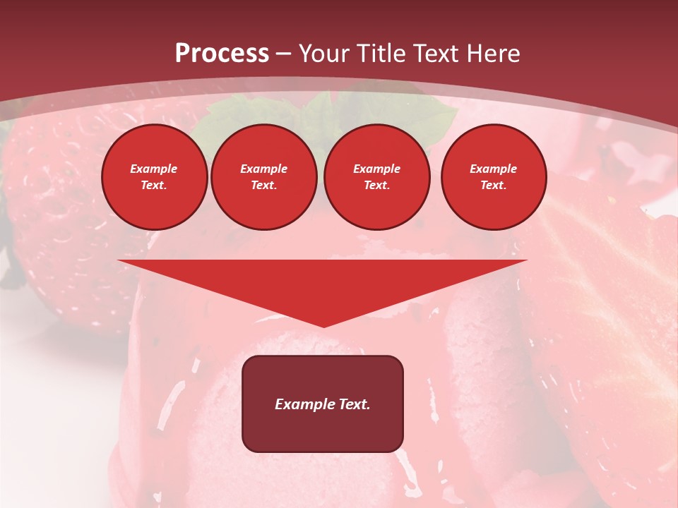 Food Isolated White PowerPoint Template