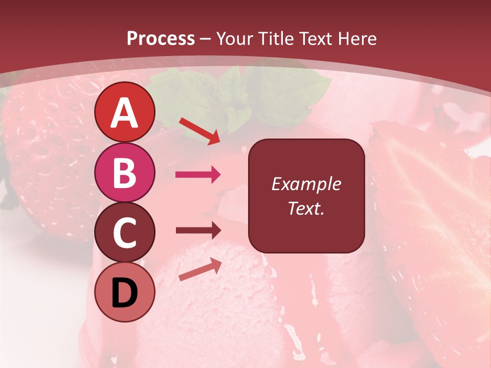 Food Isolated White PowerPoint Template