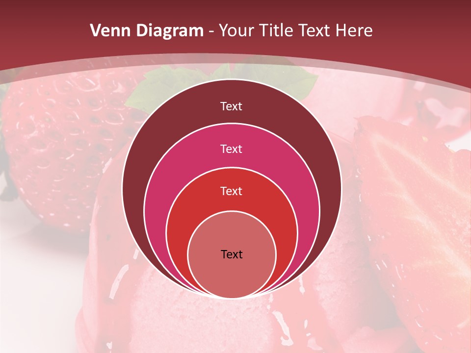 Food Isolated White PowerPoint Template