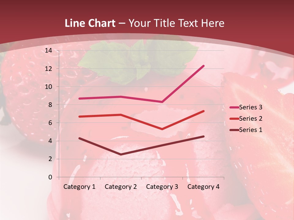 Food Isolated White PowerPoint Template