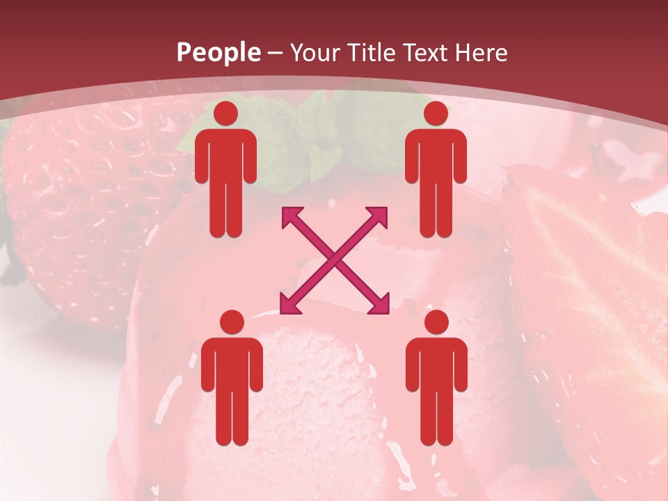 Food Isolated White PowerPoint Template