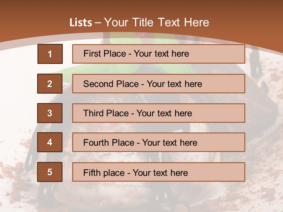 Tea Summer Creamy PowerPoint Template