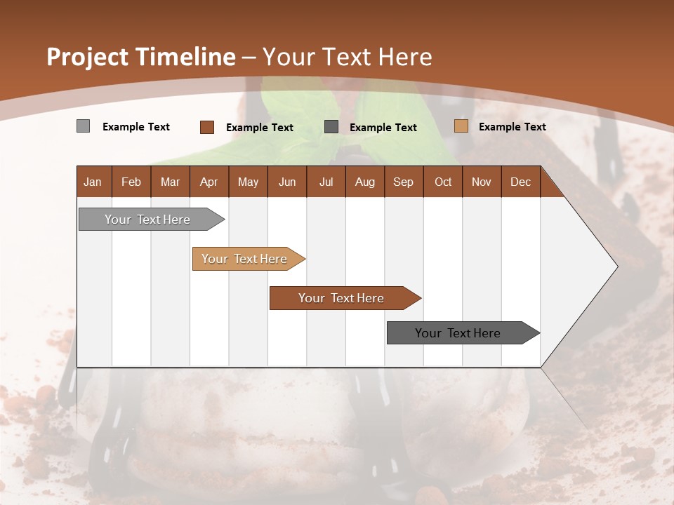 Tea Summer Creamy PowerPoint Template
