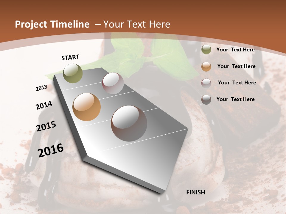 Tea Summer Creamy PowerPoint Template