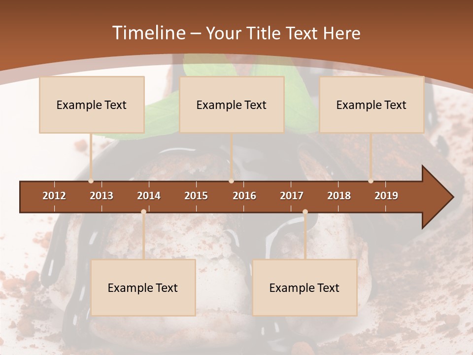 Tea Summer Creamy PowerPoint Template