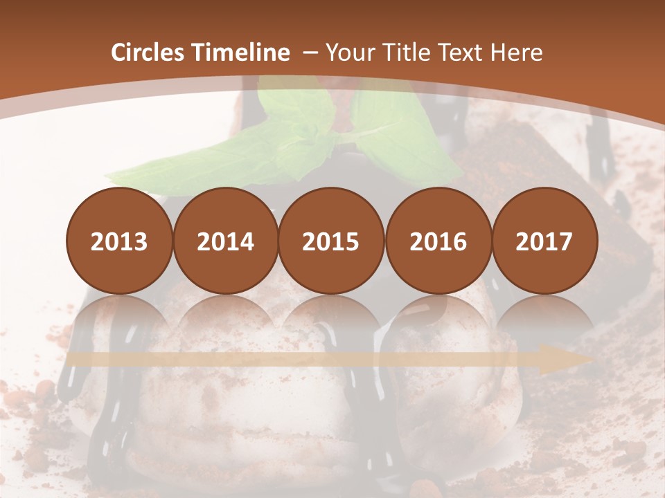 Tea Summer Creamy PowerPoint Template